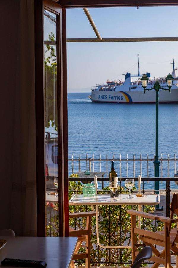 Notos Sea Front Apartment Глосса Экстерьер фото